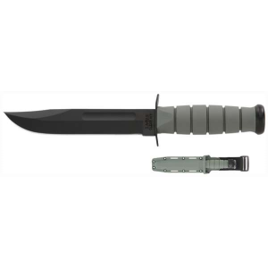 KA-BAR FIGHTING/UTILITY KNIFE 7 W/PLASTIC SHEATH F-GREEN