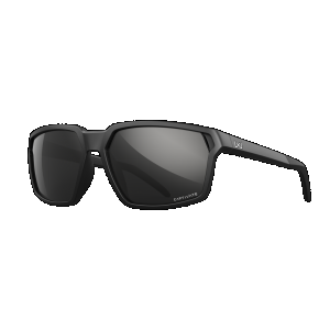 Wiley X AC6SRA05 Sierra Captivate Polarized Black Mirror Lenses/Matte Black Frame Sunglasses