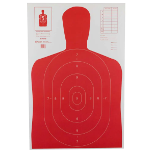 Action Target Action Target B27ERD100 B-27E High Visibility Silhouette Paper Target 23 x 35 100 Per Box - $74.21 at BattleHawk Armory