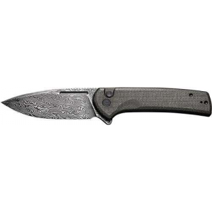 CIVIVI KNIFE CONSPIRATOR 3.48 DK GREEN MICARTA/BLK DAMASCUS