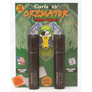 Carlsons 11662 Cremator Non-Ported  Optima HP 12 Gauge Mid-Range/Long-Range 17-4 Stainless Steel Black