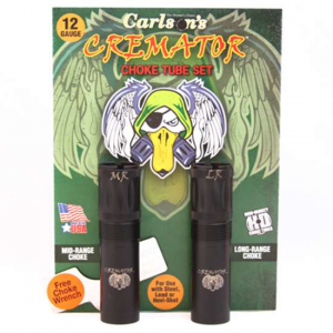 Carlsons 11612 Cremator Non-Ported  Benelli/Beretta 12 Gauge Mid-Range ,Long Range 17-4 Stainless Steel Blued 2pk