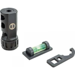 Bergara BA0006 ST-1 Self Timing Muzzle Brake, 5/8-24 tpi Threads, 1 Diameter, 30 Cal