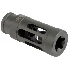 BCM GFCMOD1762 BCMGunfighter Compensator Mod 1 7.62mm 5/8-24 tpi Black Stainless Steel