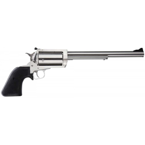 Magnum Research BFR Long Cylinder SS Single 4570 Government 10 5 Black Rubber Stainless Revolver