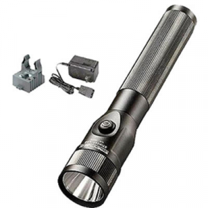 Streamlight 75712 Stinger LED 425/200/100 Lumens C4 LED Aluminum Black 3 Cell Sub-C NiCd 3.6V with 12V DC Smart Charger