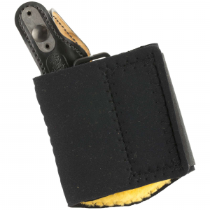 Desantis Gunhide 014PCX7Z0 Die Hard Ankle Rig  Black Leather w/Sheepskin Padding Ankle S&W M&P Shield 9,40 Right Hand