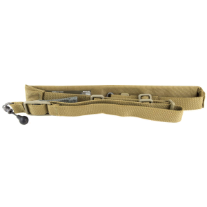 Blue Force Gear VCAS2TO1RED200AACB Vickers 221 Sling with RED Swivel 2 W Padded Single/Two Point Coyote Tan Cordura