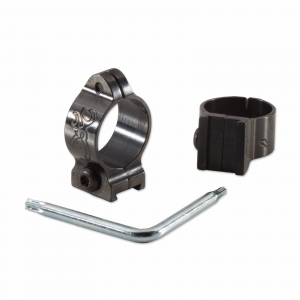Browning Style Scope Ring Set 2-Piece Base Vertically Split 1 High Matte