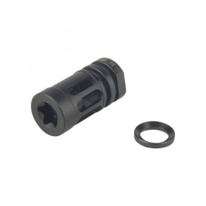 BCM GFCMOD0556 BCMGunfighter Compensator Mod 0 5.56x45mm NATO 1/2-28 tpi Black Stainless Steel