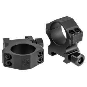 Sig Sauer Electro-Optics SOA10020 Alpha1 Hunting Rings  Weaver 1 Medium Black Matte