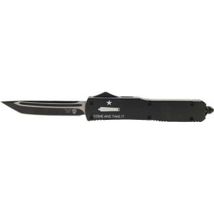 TEMPLAR KNIFE SLIM OTF COME AND TAKE IT 3.5 BLACK TANTO