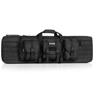 Savior Equipment American Classic Double Rifle Bag- 46 Obsidian Black