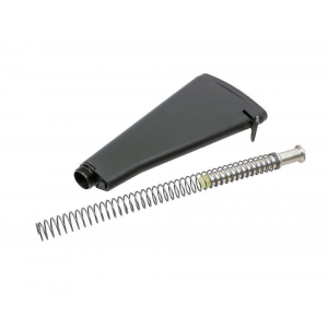 CMMG Receiver Extension & Stock Kit  A1 Fixed Black Synthetic for AR-15