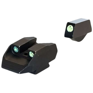 Kimber Mfg.,inc ML11231 K6S Night Sight Set  Green/Tritium Black Outline Front Sight-Green/Tritium Black Outline Rear Sight