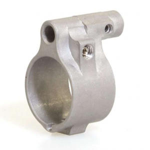 Q LLC GBADJ Gas Block  Adjustable .750 Silver Steel