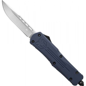 COBRATEC SMALL FS3 OTF NYPD BLUE 3 D2 DROP POINT