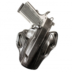 DeSantis Gunhide Speed Scabbard Right-Handed Black Leather Holster for Springfield Prodigy 4.25