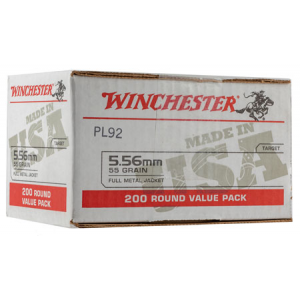 Winchester Ammo USA 5.56mm NATO 55 Gr Full Metal Jacket 200rd BOX