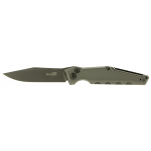 Kershaw 7900GRYBLK Launch Knife 3.75 CPM154 Steel Clip Point Anodized Aluminum