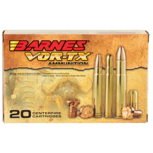 Barnes Bullets 22014 VOR-TX Safari  375 H&H Mag 300 gr TSX Flat Base 20 Bx/ 10 Cs