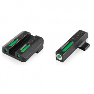 Truglo TG231B1W Tritium Pro Night Sights Beretta Px4 Green Tritium w/White Outline Front Green Rear Black