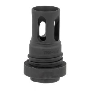 Yankee Hill 431536A Mini QD  Flash Hider 5.56 NATO Black Phosphate 1/2-36 tpi