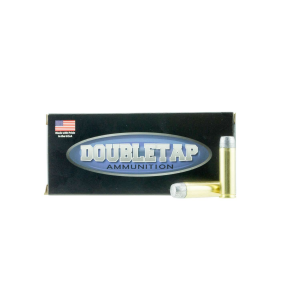 DoubleTap Ammunition 500400HC Hunter  500 S&W Mag 400 gr Hard Cast Solid (HCSLD) 20 Rd Box