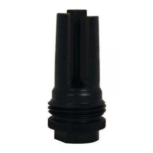 SilencerCo AC1562 ASR 9mm Luger Flash Hider 1/2-36 tpi Black Steel