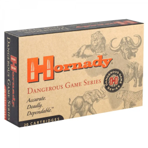 HORNADY 82336 Dangerous Game 375 Ruger 300 Gr Dgx Bonded 20 Bx/ 6 Cs