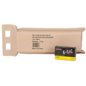 PMC 556xbp Battle Pack 5.56x45mm Nato 55 Gr Full Metal Jacket Boat Tail (fmjbt) 200 Bx/ 5 Cs