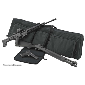 US PeaceKeeper P30049 3-Gun Case Black 600D Polyester Handgun,Rifle,Shotgun 48 L x 12.75 H x 3.75 D