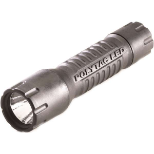 Streamlight 88850 PolyTac  600/260/35 Lumens LED Polymer Black CR123A Lithium
