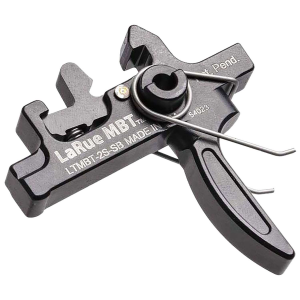 Larue Tactical LTMBT2SSB MBT-2S  Black Two-Stage Straight Fits AR10/AR15