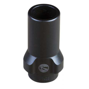 SilencerCo AC2609 3-Lug Muzzle Device 9mm 5/8-24 Threads Black