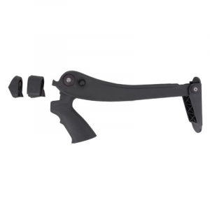 Advanced Technology MTF4900 Shotforce Shotgun Stock Marine Edition Top Folding Black Synthetic for Moss 12/20 GA, Rem 870 12 GA, Win 12/20 GA