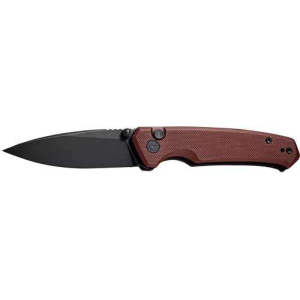 CIVIVI KNIFE ALTUS 2.97 BURGUNDY G10/BLK STNWSH BLADE