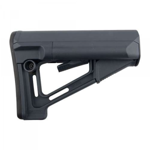 Magpul MAG470-GRY STR Carbine Stock Stealth Gray Synthetic for AR15/M16/M4 with Mil-Spec Tubes