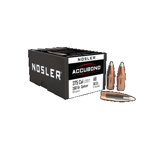 Nosler 375 Cal 260 Gr AccuBond Spitzer 50rds