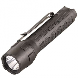 Streamlight 88600 PolyTac X  600/260/35 Lumens C4 LED Polymer Black CR123A Lithium