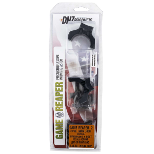 DNZ Game Reaper 2 Scope Mount/Ring Combo Matte Black Browning X-Bolt 34mm Tube High Rings Aluminum Rifle