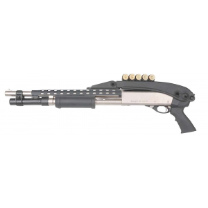 Advanced Technology TFS0600 Shotforce Shotgun Stock Top Folding Black Synthetic for Moss 12/20 GA, Rem 870 12 GA, Win 12/20 GA
