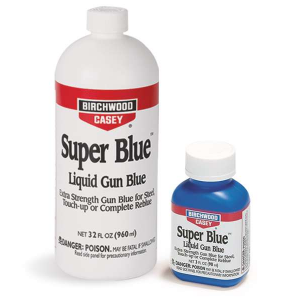 Birchwood Casey 13432 Super Blue Liquid Gun Blue 32 oz Bottle