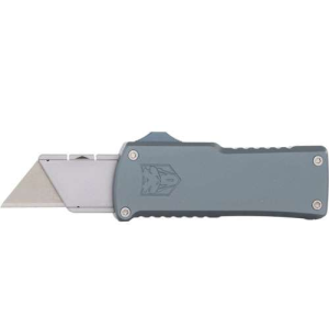 Cobratec Knives COBRATEC OTF UTILITY KNIFE GRAY 5.1 OAL LENGTH - $53.27 at BattleHawk Armory