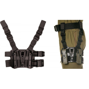 Blackhawk 432000PBK Tactical Holster Platform Carbon Fiber Black