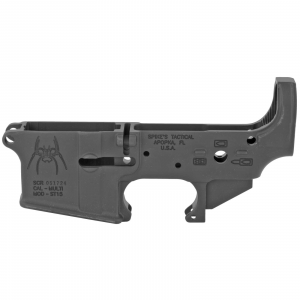 Spikes STLS019 Spider Bullet Markings AR Platform Multi-Caliber Black Hardcoat Anodized