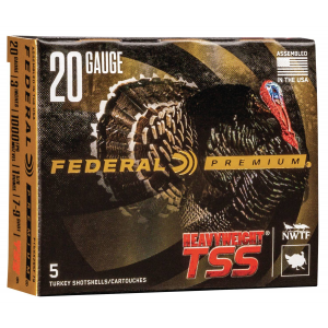 Federal PTSSX295F79 Premium Heavyweight TSS 20 Gauge 3 1 5/8 oz 7,9 Shot 5 Bx/ 10 Cs