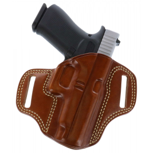 Galco CM880 Combat Master OWB Tan Leather Belt Slide Fits Springfield XDM 4.5 Right Hand