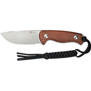 CIVIVI KNIFE TIMBERBARK 3.2 FIXED GUIBOURTIA WOOD/SATIN
