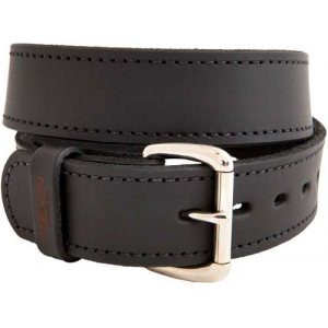 VERSACARRY DOUBLE PLY LEATHER BELT 46X1.5 HEAVY DUTY BLK